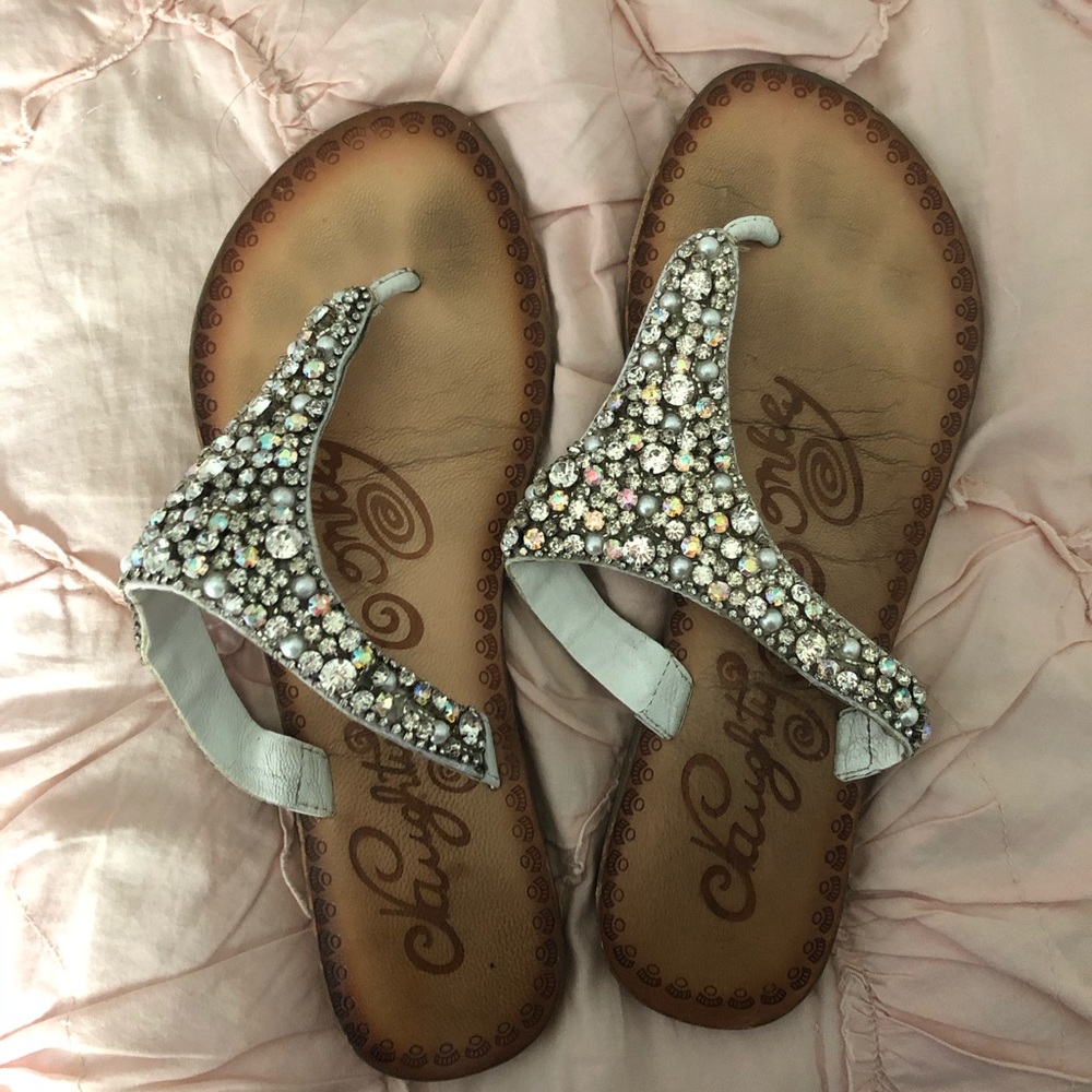 Naughty Monkey Bling Sandals